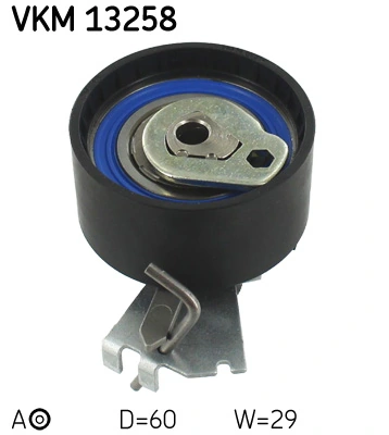 Poulie de tension, courroie crantée SKF VKM 13258