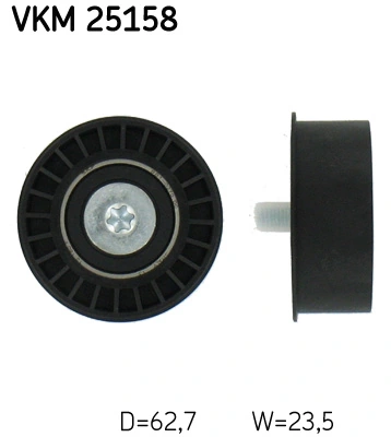 SKF VKM 25158 — Обвідний ролик ременя ГРМ