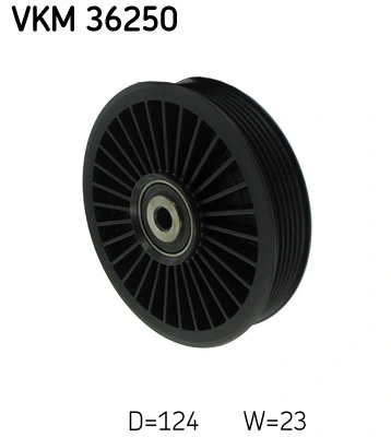 SKF VKM 36250 — Обвідний ролик поліклінового ременя