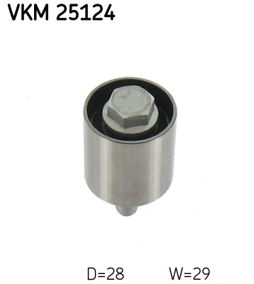 SKF VKM 25124 — Обвідний ролик ременя ГРМ