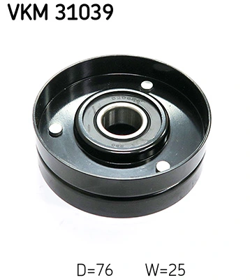 SKF VKM 31039 — Обвідний ролик поліклінового ременя
