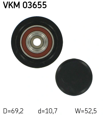 Poulie roue libre, alternateur SKF VKM 03655