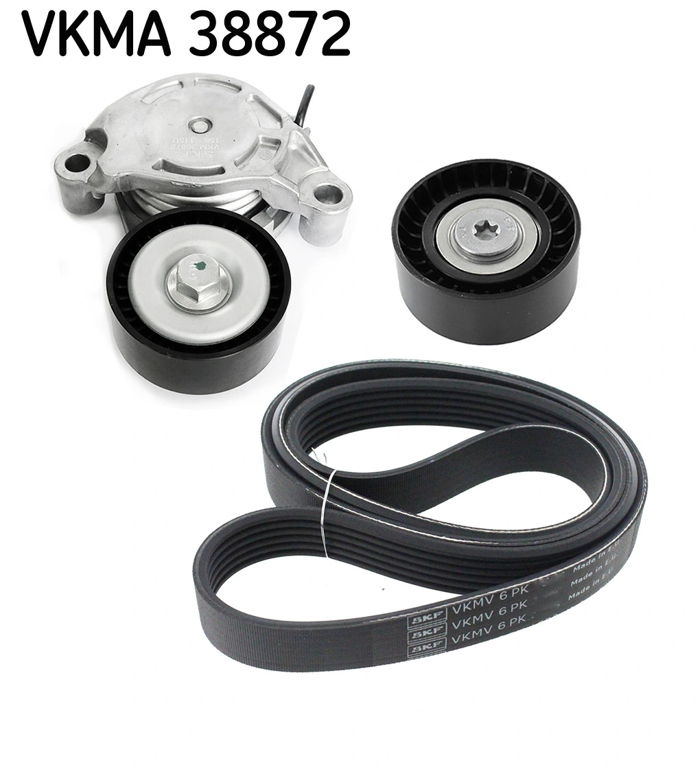 SKF VKMA 38872 — Роликовий модуль натягувача ременя (ролик, ремінь)