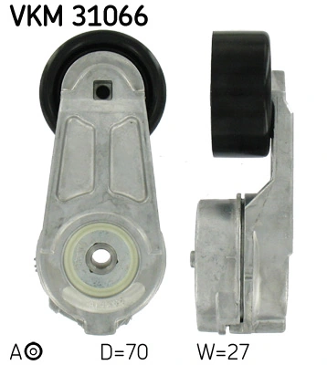 SKF VKM 31066 — Роликовий модуль натягувача ременя