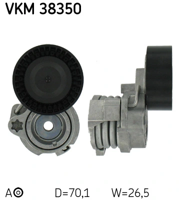 SKF VKM 38350 — Натяжний ролик поліклінового ременя