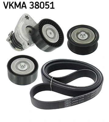 SKF VKMA 38051 — Роликовий модуль натягувача ременя (ролик, ремінь)