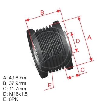 Alternator Freewheel Clutch