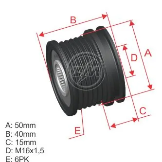 Alternator Freewheel Clutch