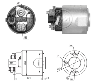 Solenoid Switch, starter