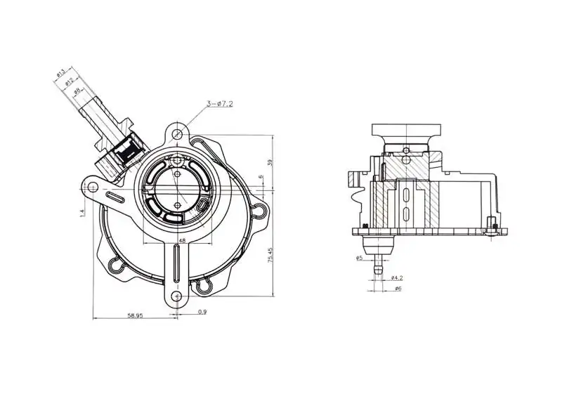 Vacuum Pump, braking system