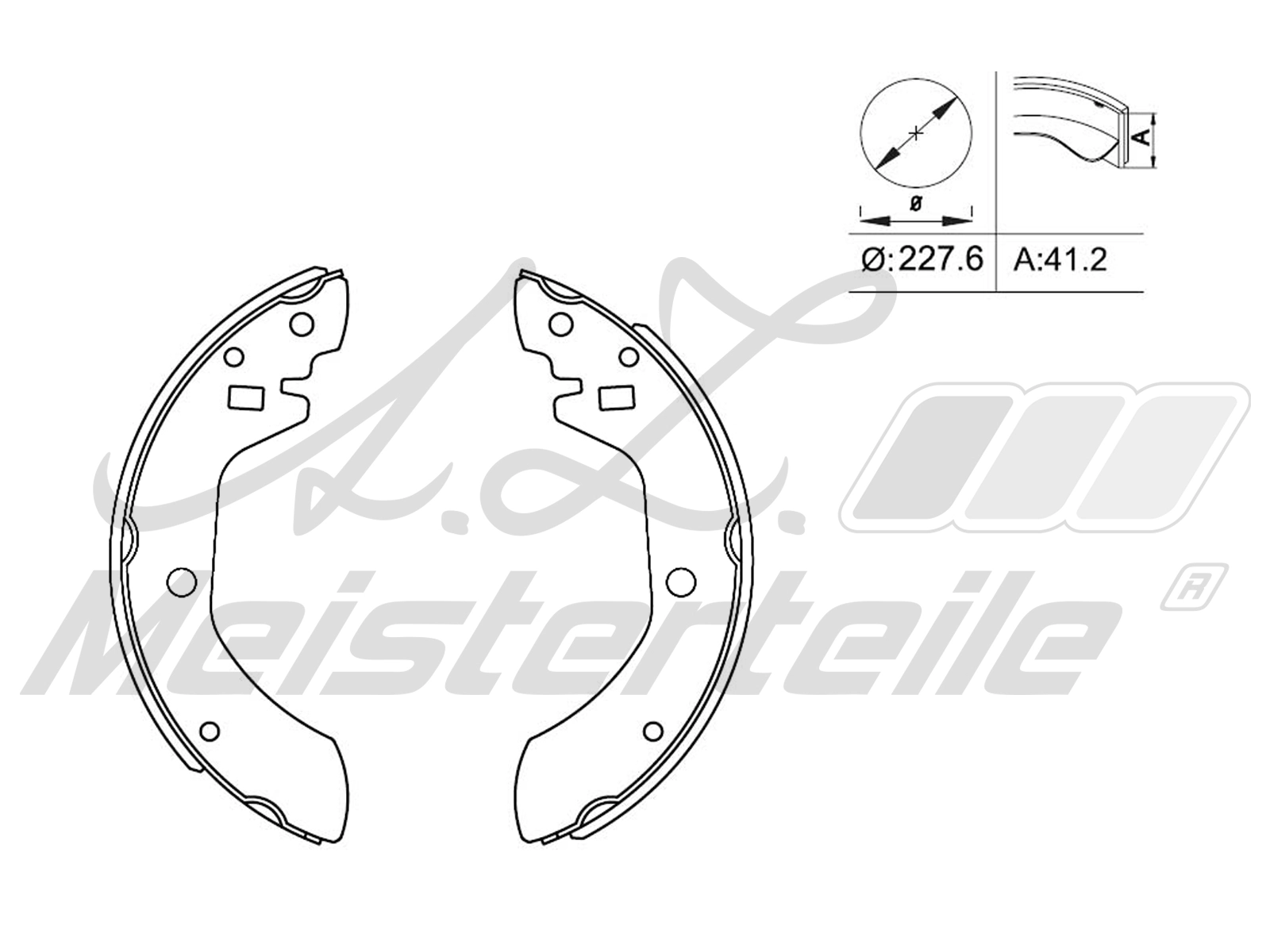 Brake Shoe Set