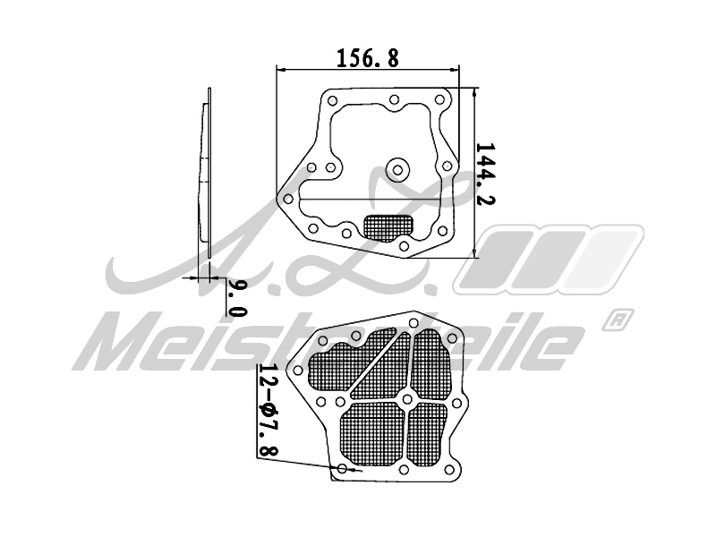 Hydraulic Filter, automatic transmission