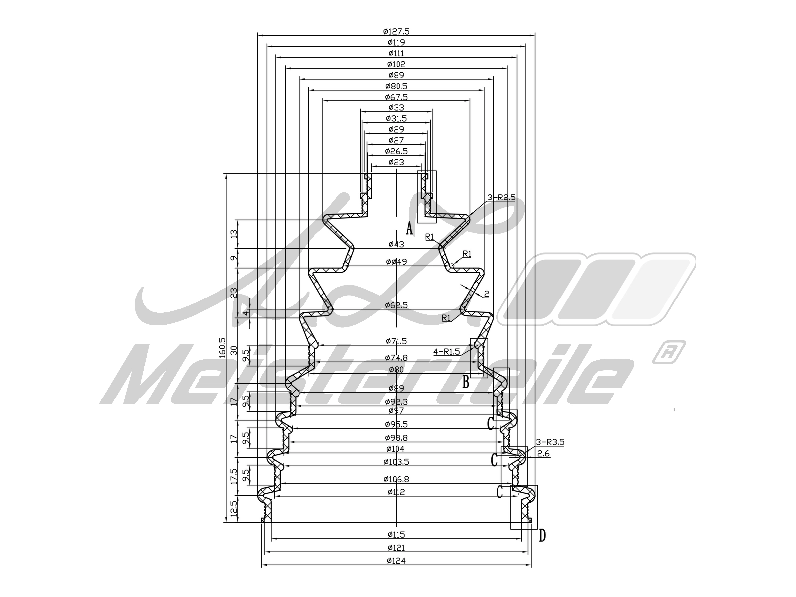 Bellow Kit, drive shaft