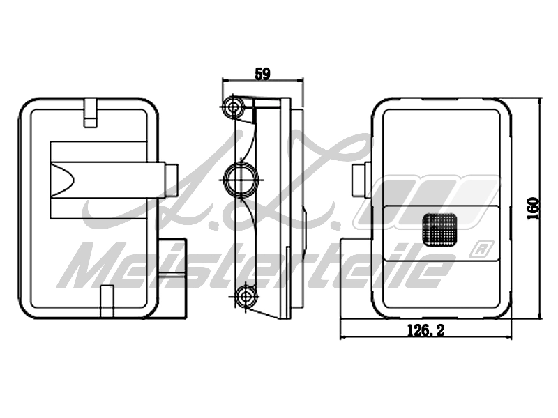 Hydraulic Filter, automatic transmission