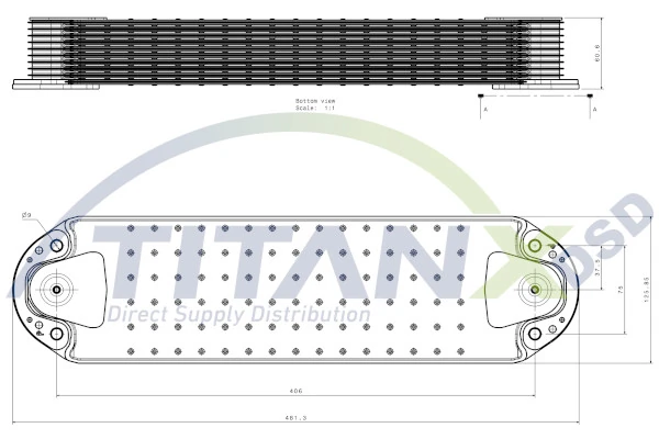 Radiateur d'huile TitanX OX129011