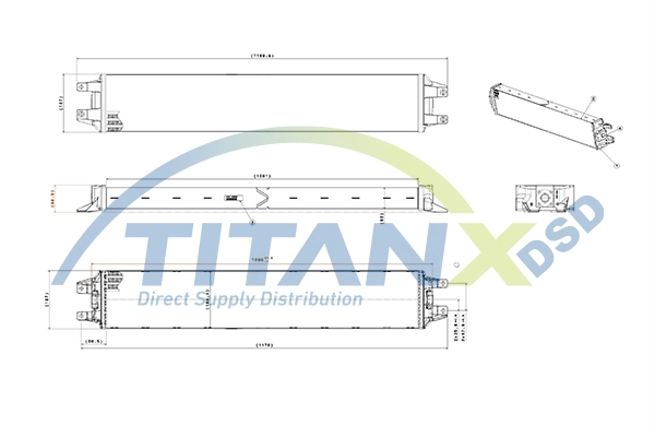 Radiateur d'huile TitanX OX609002