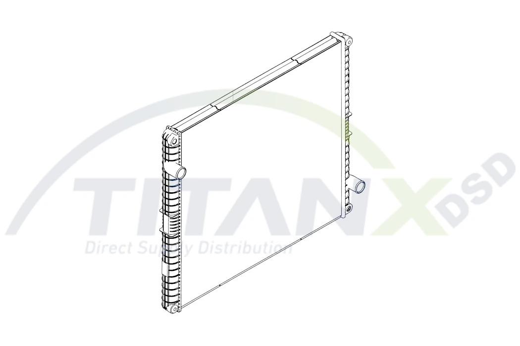 Radiateur, refroidissement du moteur TitanX RX609008