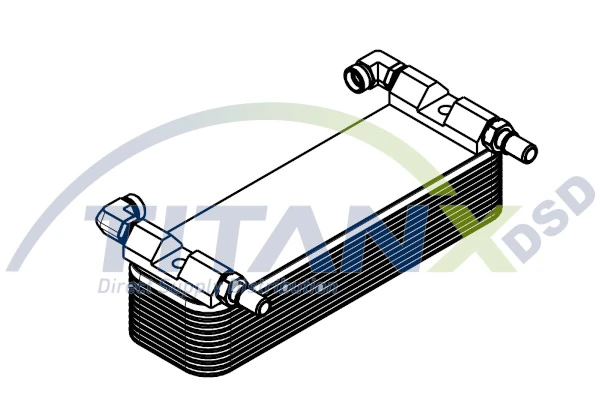 Radiateur d'huile de boîte automatique TitanX OX129015