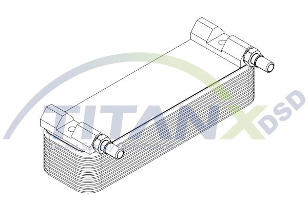 Radiateur d'huile de boîte automatique TitanX OX129016