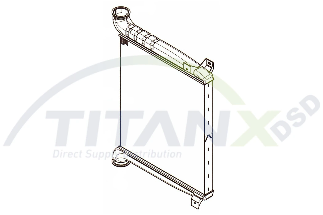 Intercooler, échangeur TitanX IX609015