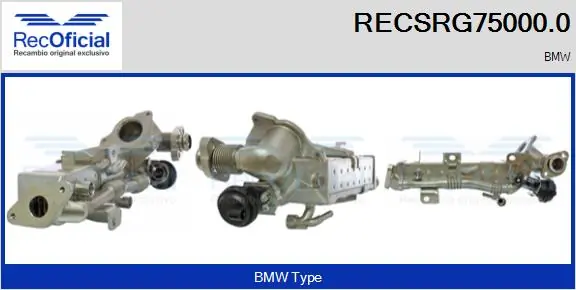 Cooler, exhaust gas recirculation