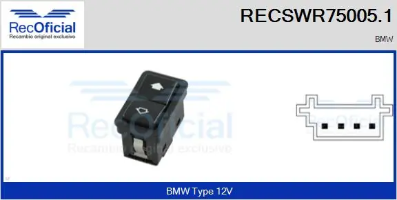 Switch, window regulator