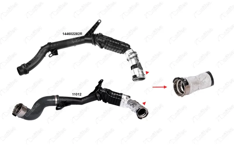 PRZEWÓD TURBOSPRĘŻARKI DACIA DOKKER, LODGY, LOGAN II, SANDERO II/ RENAULT CLIO IV 1,5 DCI 12-