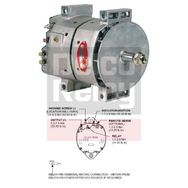 Alternateur Delco Remy 8600470-12B1