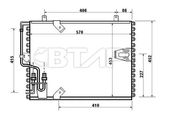Condenser, air conditioning
