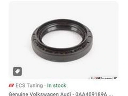 Bague d'étanchéité, différentiel