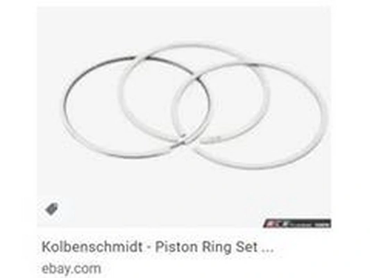 Piston ring set