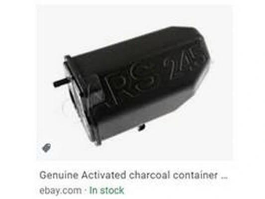 Filtre à charbon actif, ventilation du réservoir