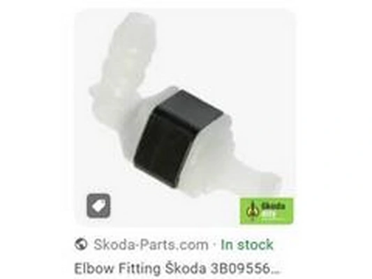 KRÓCIEC SPRYSKIWACZA VW GOLF 03-