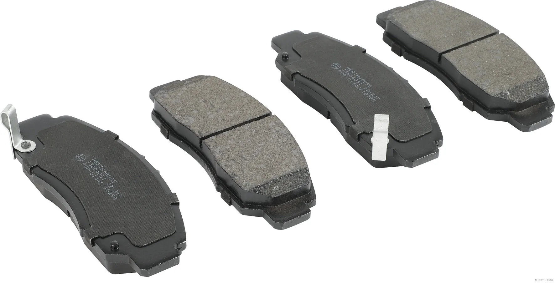 HERTH+BUSS JAKOPARTS J3604051 — Колодки гальмівні дискові передні HONDA FR-V (вир-во Jakoparts)