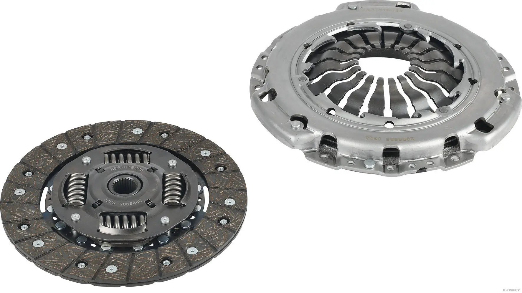 Kit d'embrayage HERTH+BUSS JAKOPARTS J2001316