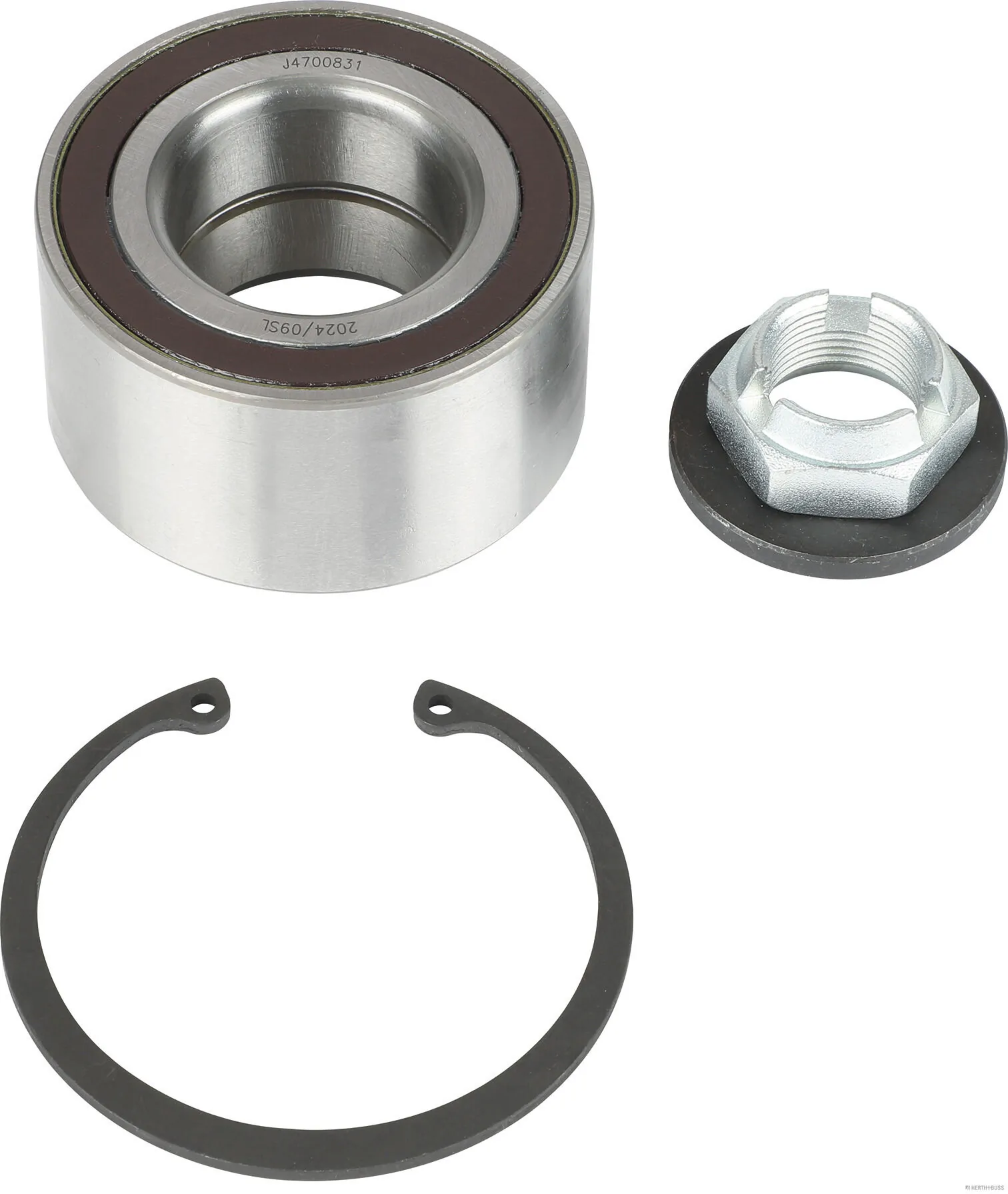 Kit de roulements de roue HERTH+BUSS JAKOPARTS J4700831
