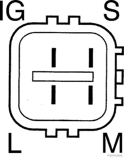 Alternateur HERTH+BUSS JAKOPARTS J5118040