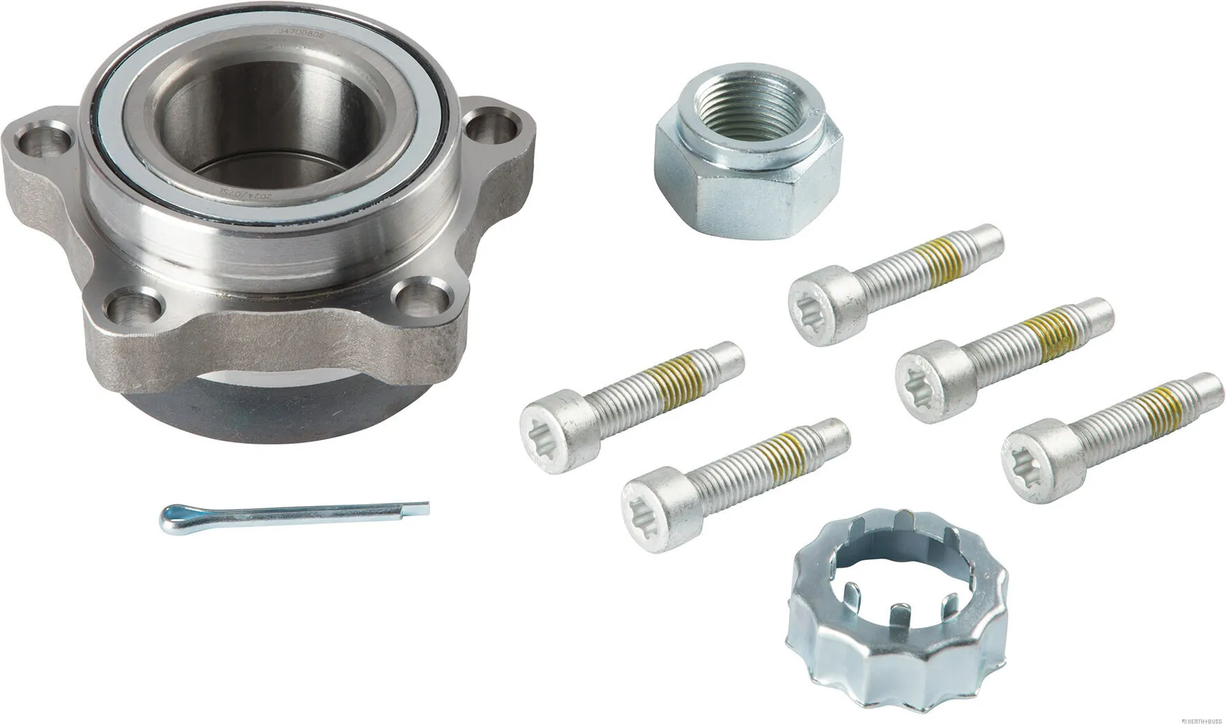 Kit de roulements de roue HERTH+BUSS JAKOPARTS J4700806