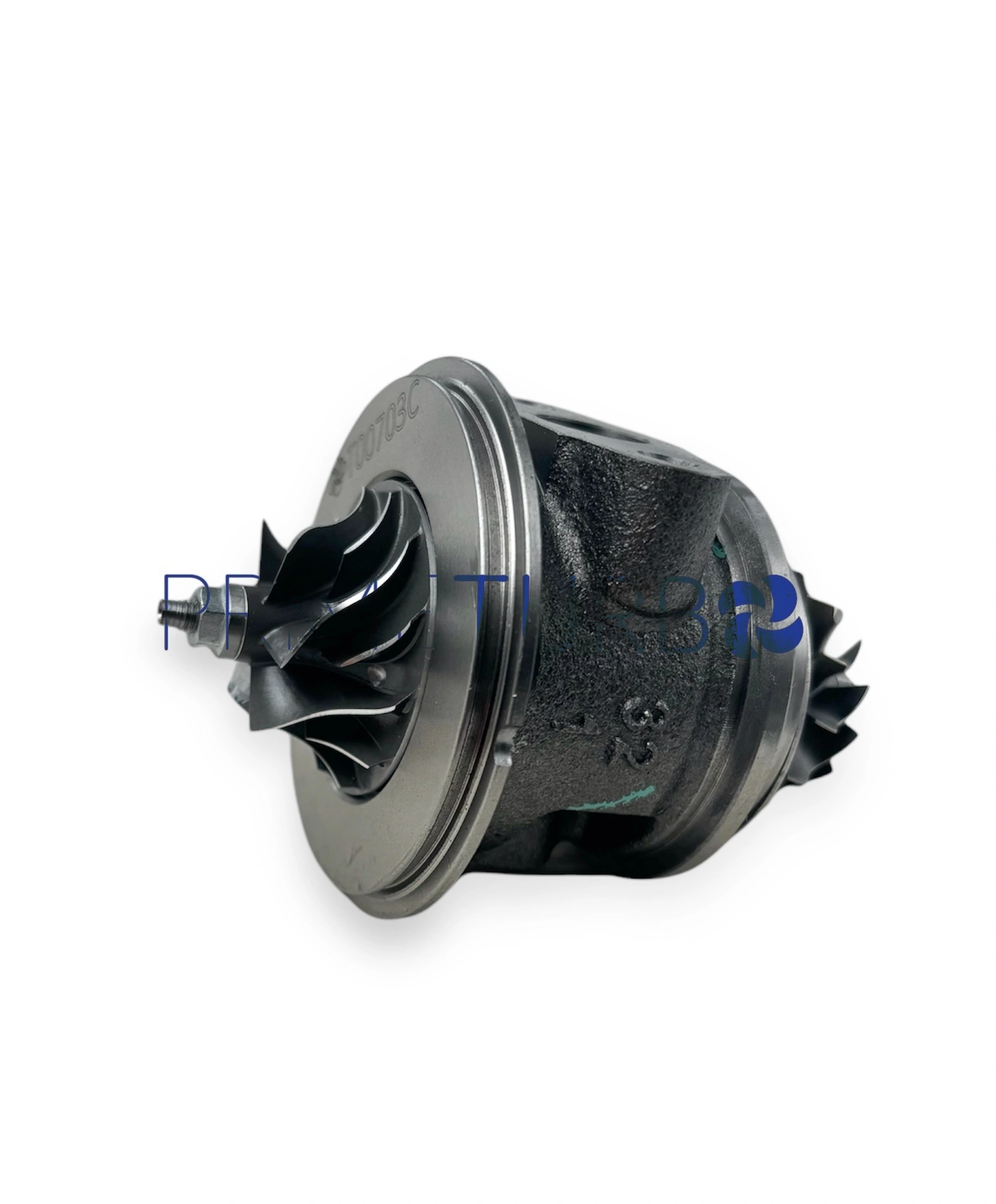 Core assembly, turbocharger