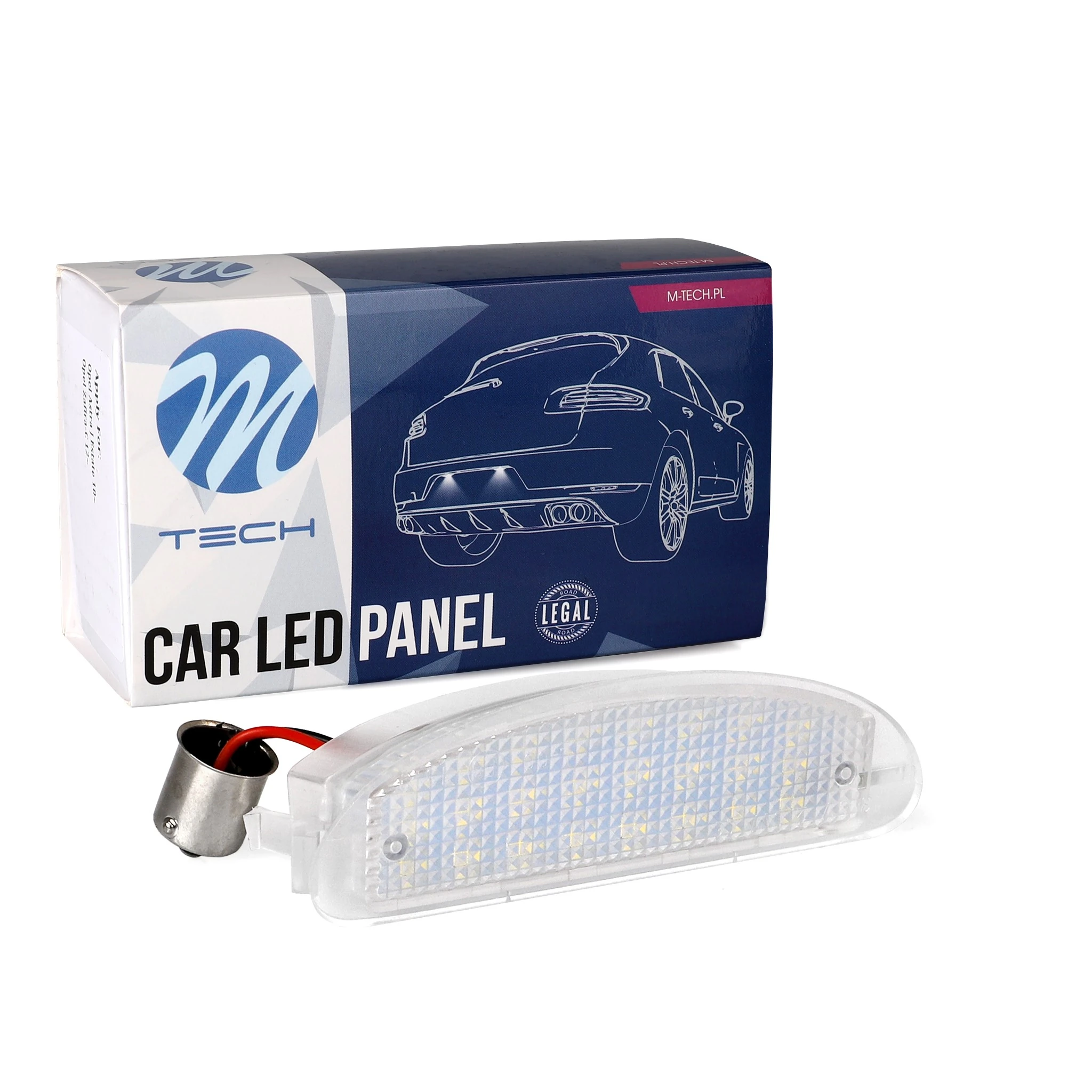 Feu éclaireur de plaque M-Tech CLP123