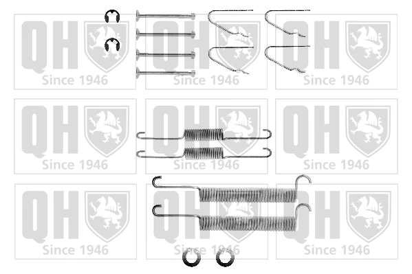 Accessory Kit, brake shoes