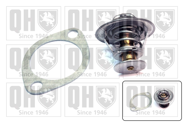 Thermostat, coolant