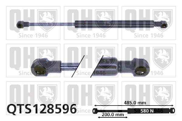 Gas Spring, boot/cargo area