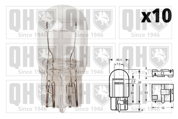 Bulb, stop/tail light