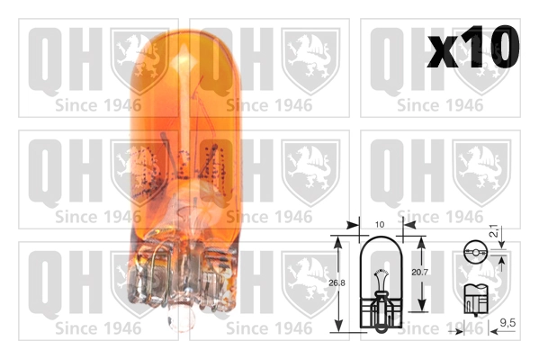 Bulb, direction indicator