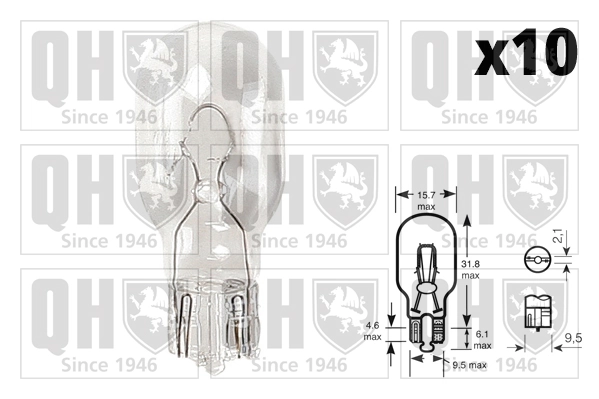 Bulb, reverse light
