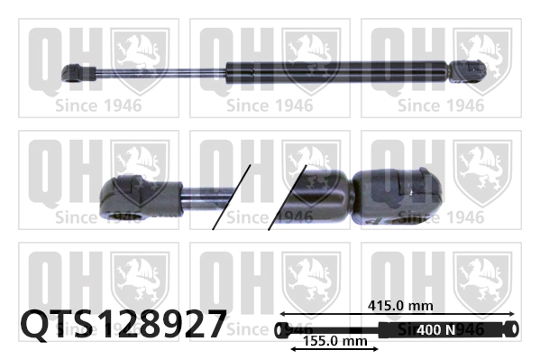 Gas Spring, boot/cargo area