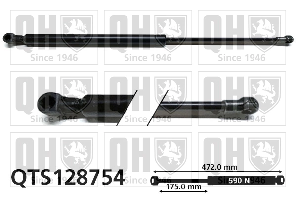 Gas Spring, boot/cargo area