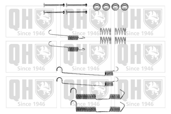 Accessory Kit, brake shoes