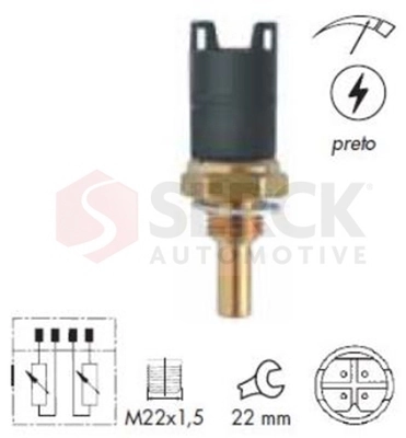 Sensor, coolant temperature